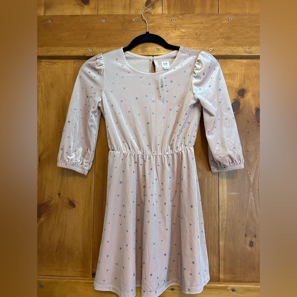 🆕 GAP dress pink with stars (new with tags)